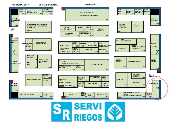 Serviriegos, en Agroexpo 2017