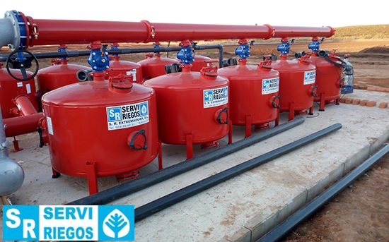 Instalación de riego para 104 Hectáreas de olivar y hortícola en Olivenza (II)