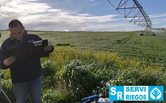 Asistencia Técnica a instalación de Pivot en Elvas