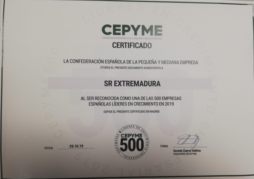 Serviriegos, entre las 500 empresas de mayor crecimiento en España.